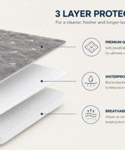 Alternative view of Cotton Knit Matress Protector